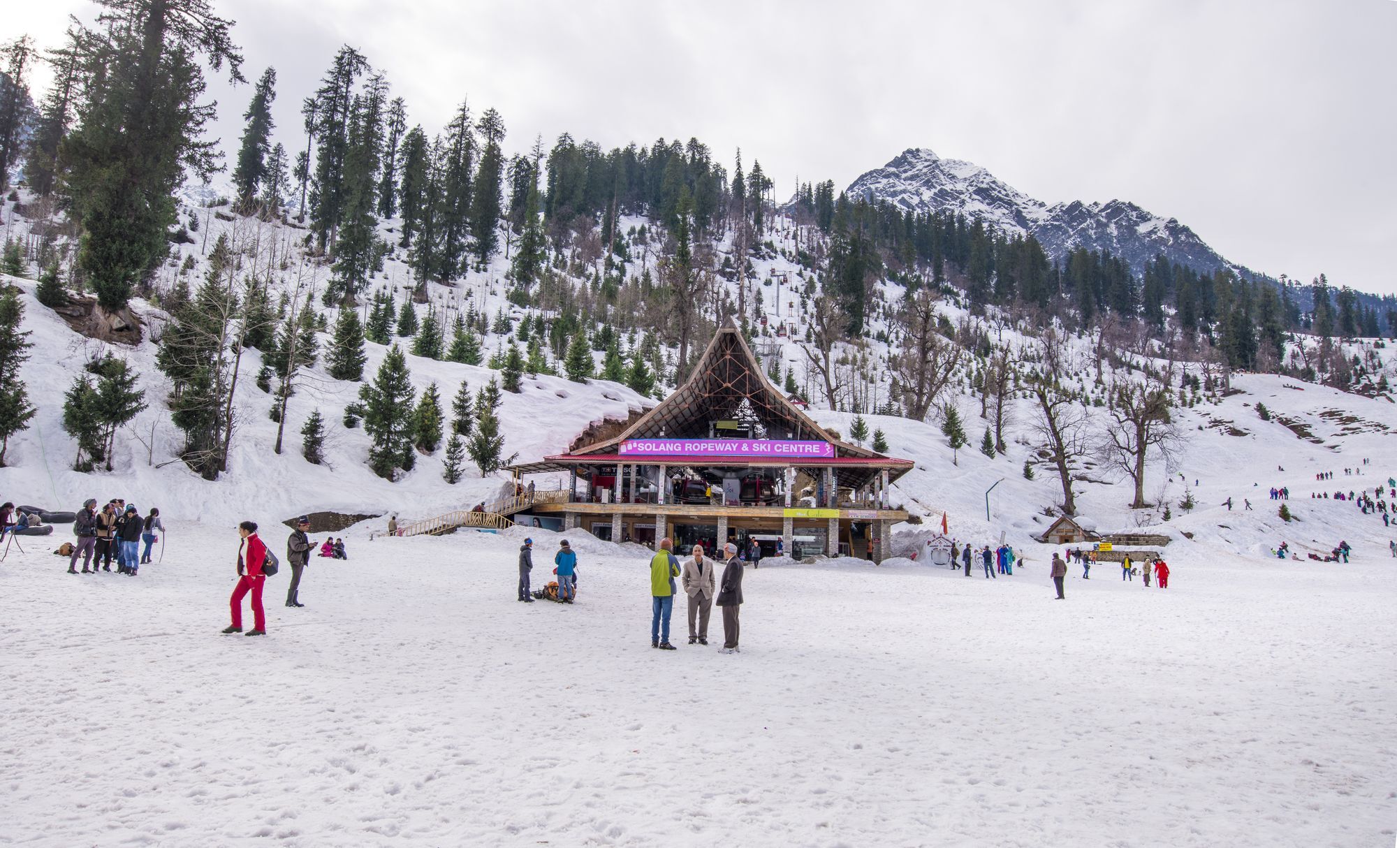 Solang Valley Resort Palchan Exterior photo